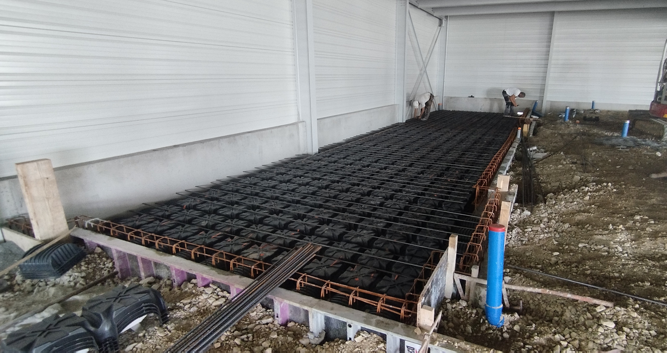 Modulo plancher isolé chambre froide
